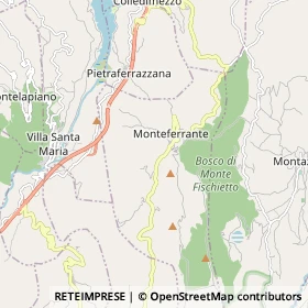 Mappa Monteferrante