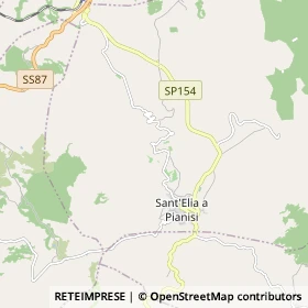 Mappa Sant'Elia a Pianisi