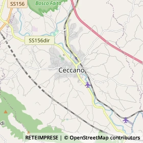 Mappa Ceccano
