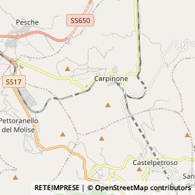 Mappa Carpinone