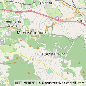 Mappa Rocca Priora