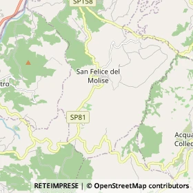 Mappa San Felice del Molise