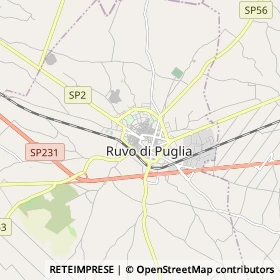 Mappa Ruvo di Puglia