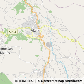 Mappa Alatri