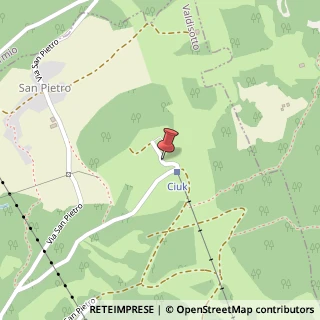 Mappa Localita' Ciuk, 39, 23030 Valdisotto, Sondrio (Lombardia)