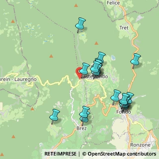 Mappa Località Salobbi, 38028 Brez TN, Italia (1.9)