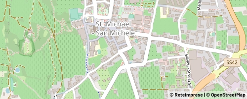 Mappa Appiano sulla Strada del Vino