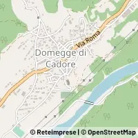 Karte Domegge di Cadore