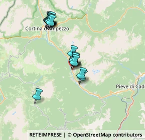 Mappa Strada Statale 51 di Alemagna, 32046 San Vito di Cadore BL, Italia (6.695)