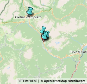 Mappa Strada Statale 51 di Alemagna, 32046 San Vito di Cadore BL, Italia (3.33)