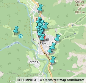 Mappa Strada Statale 51 di Alemagna, 32046 San Vito di Cadore BL, Italia (0.5535)