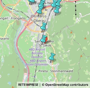 Mappa Via Anton Thaler, 39055 San Giacomo BZ, Italia (2.41182)