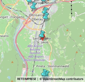 Mappa Via Anton Thaler, 39055 San Giacomo BZ, Italia (3.323)