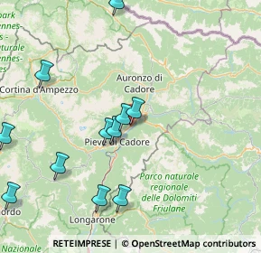 Mappa Via Piave, 32040 Domegge di Cadore BL, Italia (17.85)