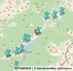 Mappa Via Piave, 32040 Domegge di Cadore BL, Italia (5.02909)