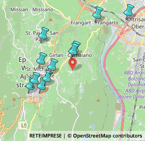 Mappa Via Lamm, 39057 Cornaiano BZ, Italia (1.97818)