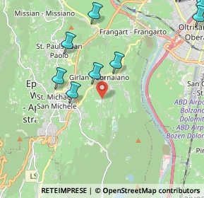 Mappa Via Lamm, 39057 Cornaiano BZ, Italia (2.97182)