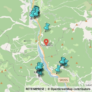 Mappa Via Cludinico, 33025 Ovaro UD, Italia (2.675)