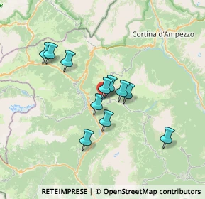 Mappa Via Fossal, 32020 Colle Santa Lucia BL, Italia (5.54182)
