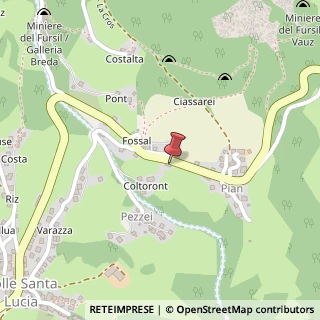 Mappa Via Fossal, 20, 32020 Colle Santa Lucia, Belluno (Veneto)