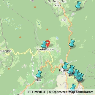 Mappa 38020 Castelfondo TN, Italia (3.27077)