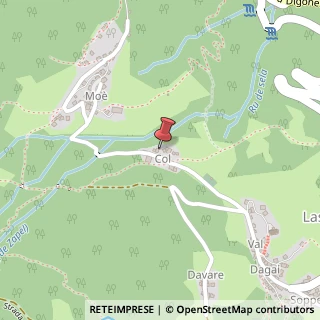 Mappa Località Col di Laste,  11, 32020 Rocca Pietore, Belluno (Veneto)
