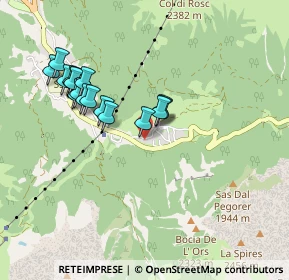 Mappa Via di Treve, 38032 Canazei TN, Italia (0.82941)