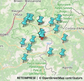 Mappa Via di Treve, 38032 Canazei TN, Italia (12.40333)