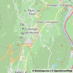 Mappa Appiano sulla Strada del Vino