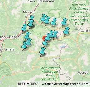 Mappa STRÈDA DE, 38030 Mazzin TN, Italia (11.699)