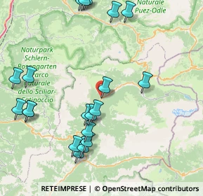 Mappa STRÈDA DE, 38030 Mazzin TN, Italia (9.556)