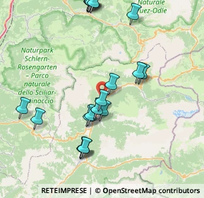 Mappa STRÈDA DE, 38030 Mazzin TN, Italia (8.154)