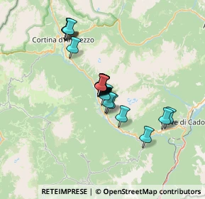 Mappa Via M. Ossi, 32046 San Vito di Cadore BL, Italia (4.77)