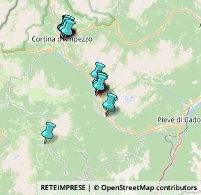 Mappa Via M. Ossi, 32046 San Vito di Cadore BL, Italia (6.981)