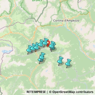 Mappa 32020 Selva di Cadore BL, Italia (5.09273)
