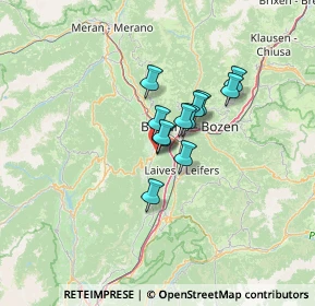 Mappa Via Wartl, 39057 Appiano sulla strada del vino BZ, Italia (7.70417)