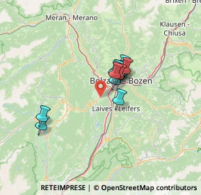 Mappa Via Wartl, 39057 Appiano sulla strada del vino BZ, Italia (8.84083)