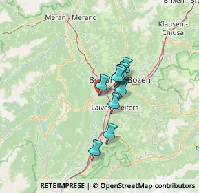 Mappa Via Wartl, 39057 Appiano sulla strada del vino BZ, Italia (11.07182)
