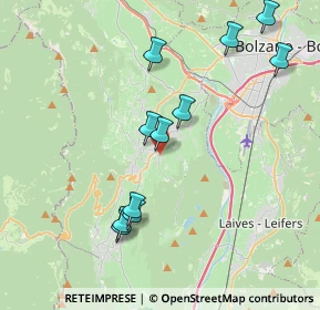 Mappa Via Wartl, 39057 Appiano sulla strada del vino BZ, Italia (3.91909)