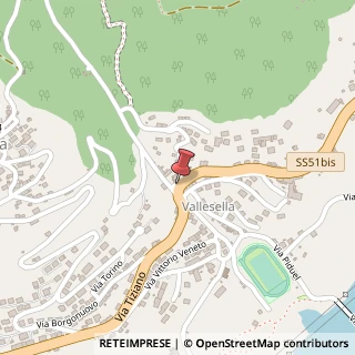 Mappa Via Dell'occhiale Vallesella, 32, 32040 Domegge di Cadore, Belluno (Veneto)