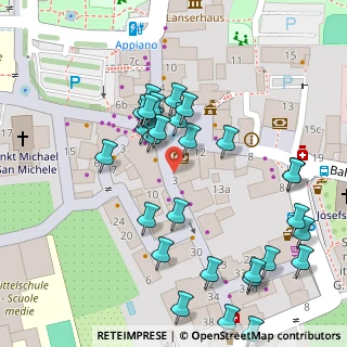 Mappa Piazza Del Del Municipio, 39057 Appiano sulla strada del vino BZ, Italia (0.05172)