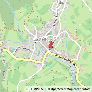 Mappa Via Dante Alighieri, 43, 38020 Castelfondo, Trento (Trentino-Alto Adige)