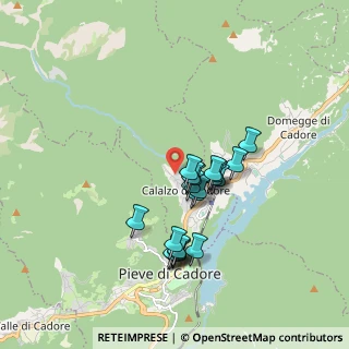 Mappa Via S. Giovanni, 32042 Calalzo di Cadore BL, Italia (1.4415)