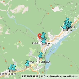 Mappa Via S. Giovanni, 32042 Calalzo di Cadore BL, Italia (2.81636)