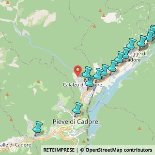 Mappa Via S. Giovanni, 32042 Calalzo di Cadore BL, Italia (2.65333)