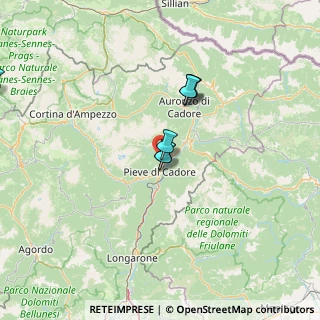 Mappa Via S. Giovanni, 32042 Calalzo di Cadore BL, Italia (29.76462)