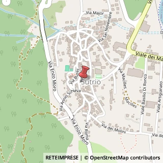 Mappa Via Nizza, 9, 33020 Sutrio, Udine (Friuli-Venezia Giulia)