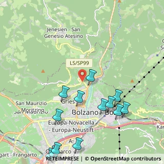 Mappa SP 99, 39100 Bolzano BZ, Italia (2.62077)