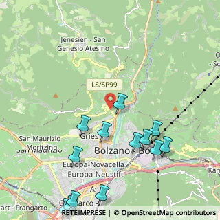 Mappa Via Miramonti Reichrieglerweg, 39100 Bolzano BZ, Italia (2.61154)