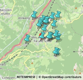 Mappa Via del Paese, 39050 Fié allo Sciliar BZ, Italia (1.31105)